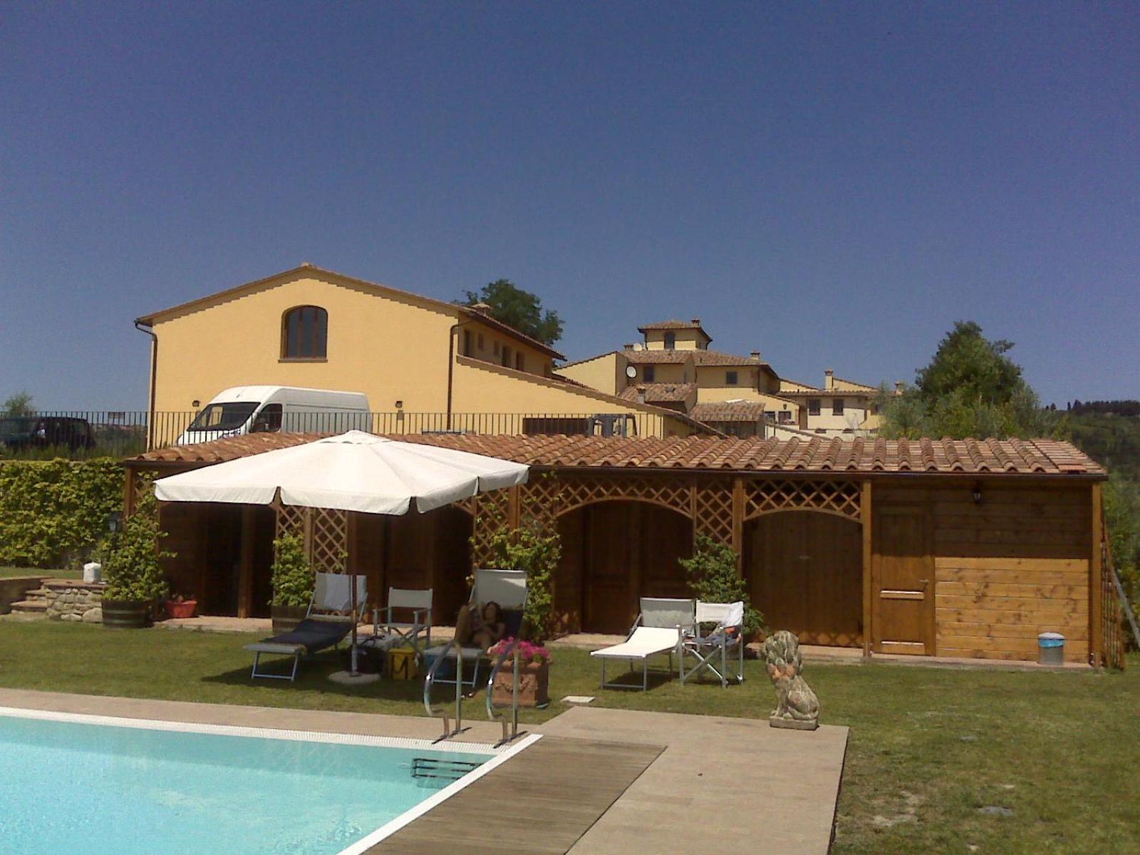 Le Torri Villa Barberino di Val dʼElsa Exteriör bild